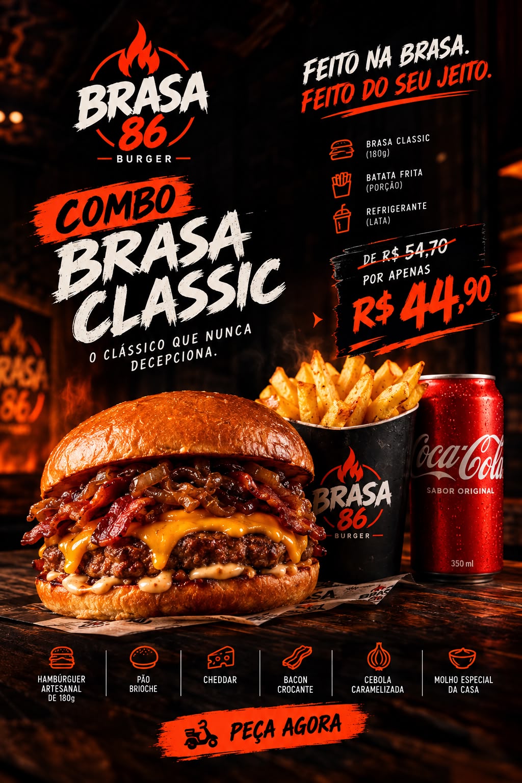 Campanha Combo Brasa Classic